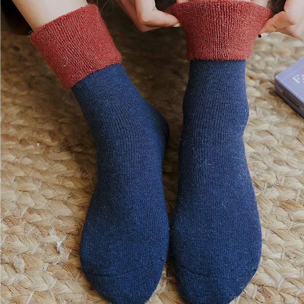 Warm wool winter socks - Picture 4 of 5